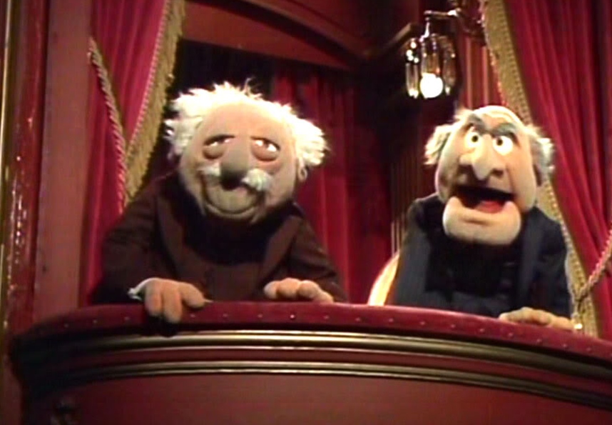 Statler und Waldorf muppet Show ji